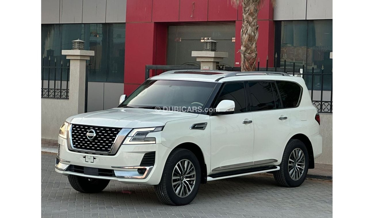 Nissan Patrol SE T1 نيسان باترول SE GCC محول من 2014 ال2022