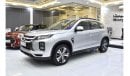 Mitsubishi ASX EXCELLENT DEAL for our Mitsubishi ASX ( 2020 Model ) in Silver Color GCC Specs