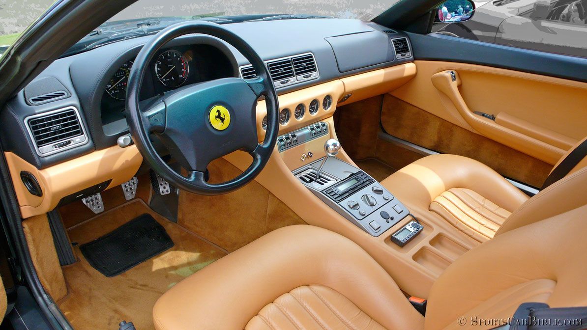 Ferrari 456 interior - Cockpit