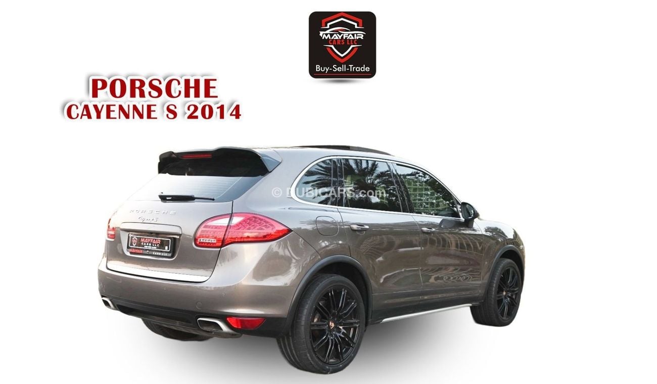 Porsche Cayenne 0% DP  - AGENCY MAINTAINED - PORCSHE CAYENNE S 2014 - PANAROMIC ROOF - 4.6TC V8 4WD - WELL MAINTAINE