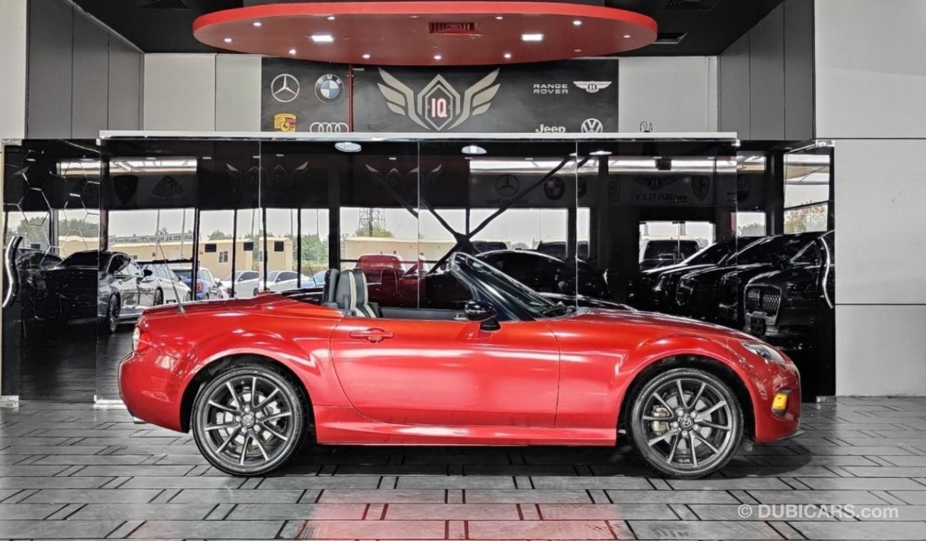 Mazda MX5 Sport AED 2,500 P.M | 2015 MAZDA MX-5 MIATA RF 25TH ANNIVERSARY 2L TURBO | GCC | HARD TOP CONVERTIBL