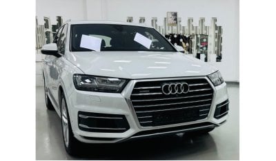 Audi Q7 45 TFSI quattro S-Line Luxury GCC .. FSH .. Original Paint .. Top Range .. V6 .. Perfect Condition