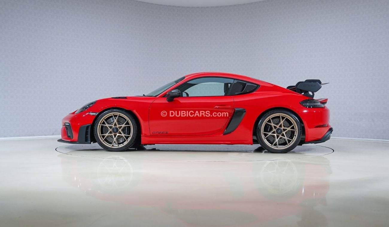 Porsche 718 Cayman GT4 RS Weissach - AED 13,371 P/M - Warranty till 03/2025