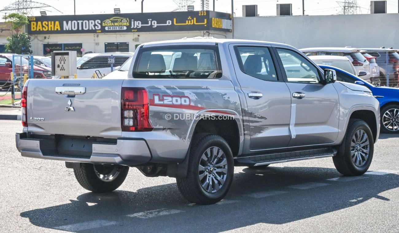 ميتسوبيشي L200 Brand New Mitsubishi L200 2024 For Export Only ! 2.5L 4WD Diesel GLS | A/T | Silver/Black |L200-GLS-