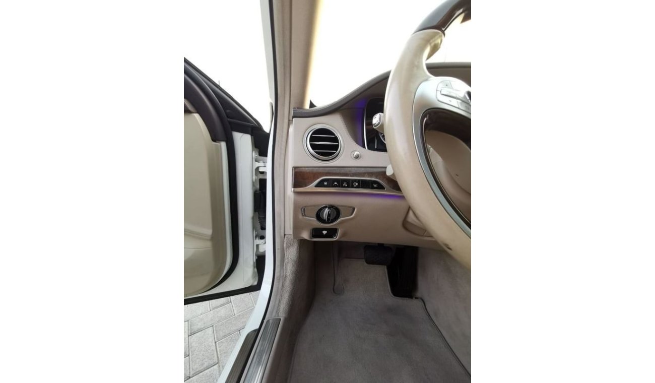 مرسيدس بنز S 550 Mercedes Benz S-550 (4Matic) ( Maybach KIT ) - 2015- White