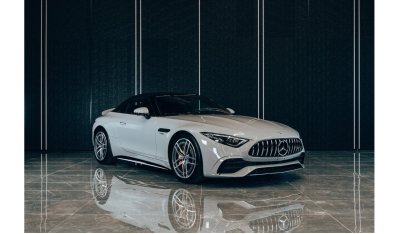 Mercedes-Benz AMG SL 43 in Alpine Grey color!