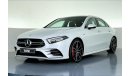 Mercedes-Benz A 35 AMG 4MATIC AMG - Premium+ | 1 year free warranty | 0 down payment | 7 day return policy