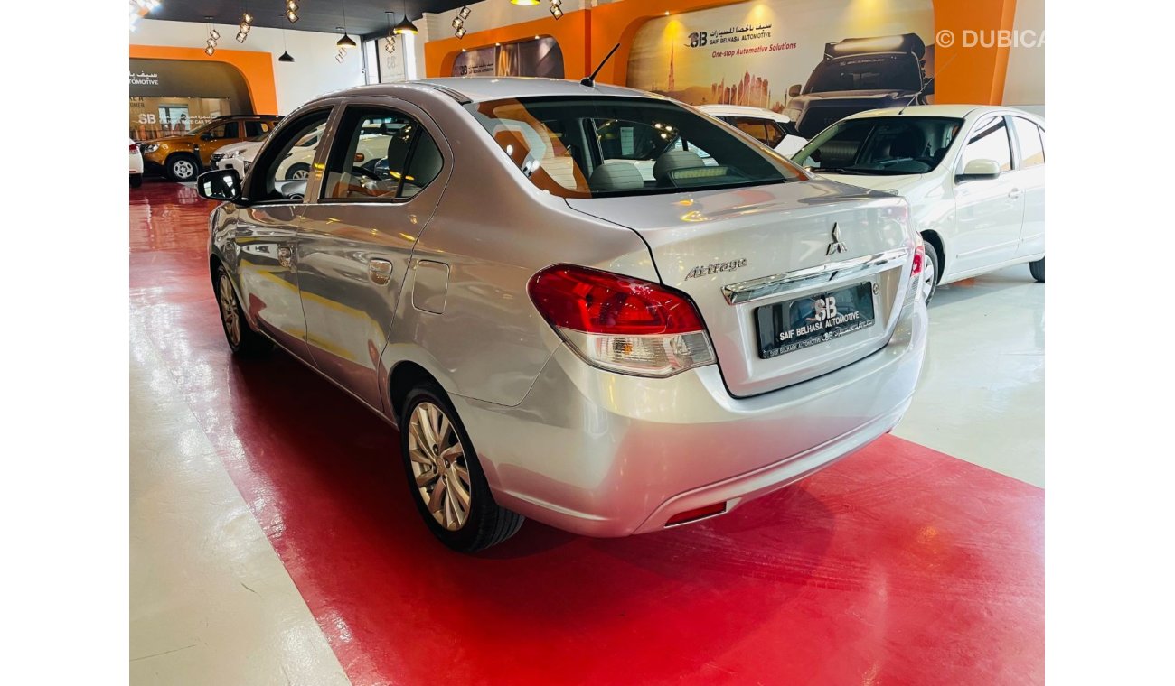 Mitsubishi Attrage GLX Base Mitsubishi Attrage AED 499 EMi @ 0% DP | 2021 | 1.2L | GCC | Sedan | FWD | Under Warranty