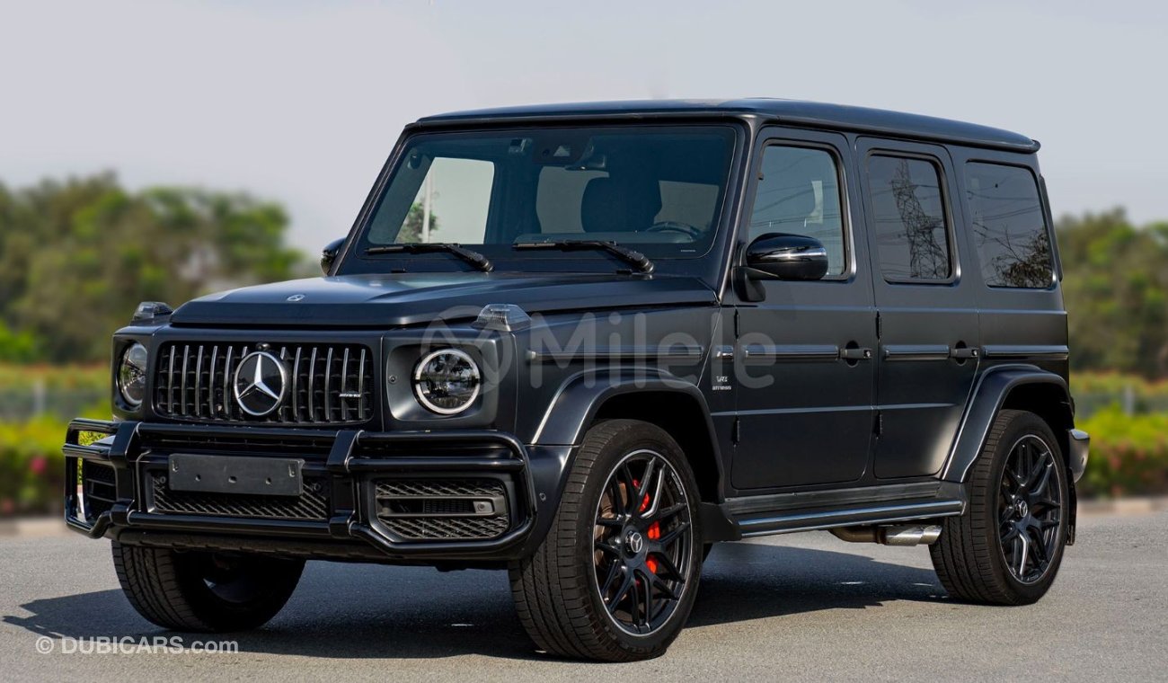 مرسيدس بنز G 63 AMG .0L PETROL: MAGNO BLACK WITH NIGHT PACKAGE, CARBON INTERIOR, NEW CAR!!