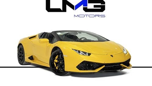 لامبورغيني هوراكان HURACAN SPYDER LP 610-4 | GIALLO INTI  | IMMACULATE CONDITION | LMG MOTORS