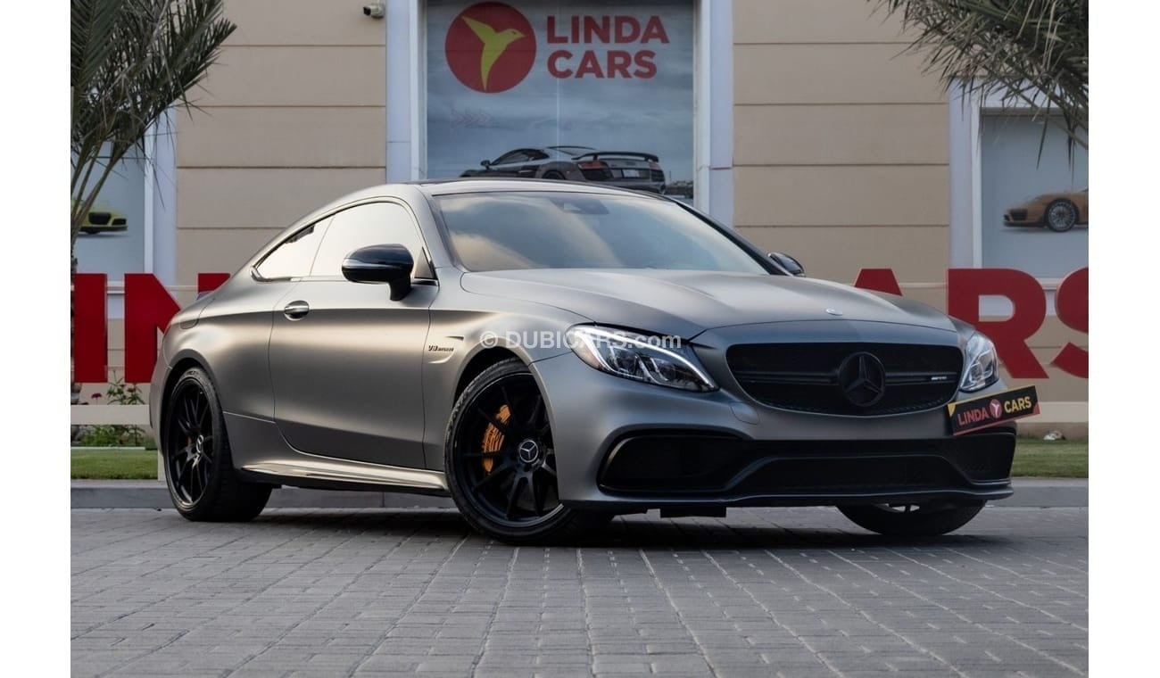 Mercedes-Benz C 63 AMG Std 4.0L Coupe Mercedes-Benz C63S AMG Orange Edition 2017 American Spec under Warranty with Flexible