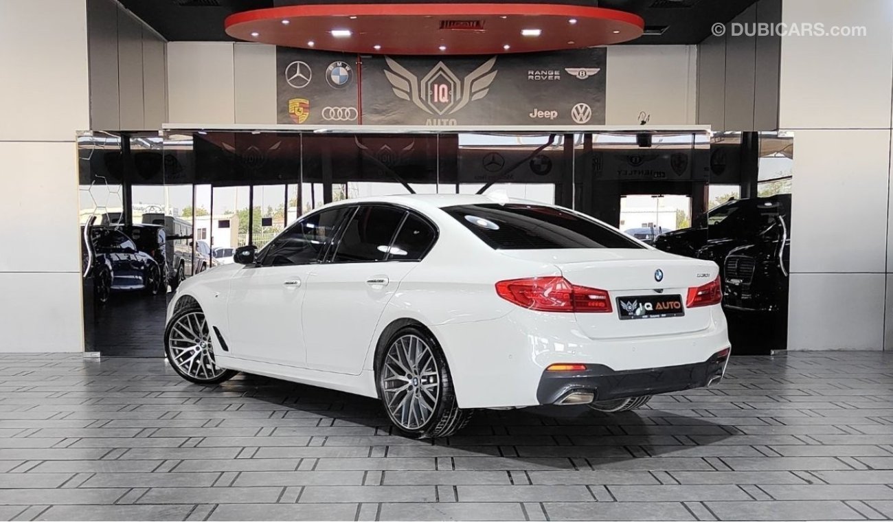 BMW 530i M Sport AED 1,500 P.M | 2018 530i M-SPORT | UNDER WARRANTY | AGMC SERVICE CONTRACT GCC |