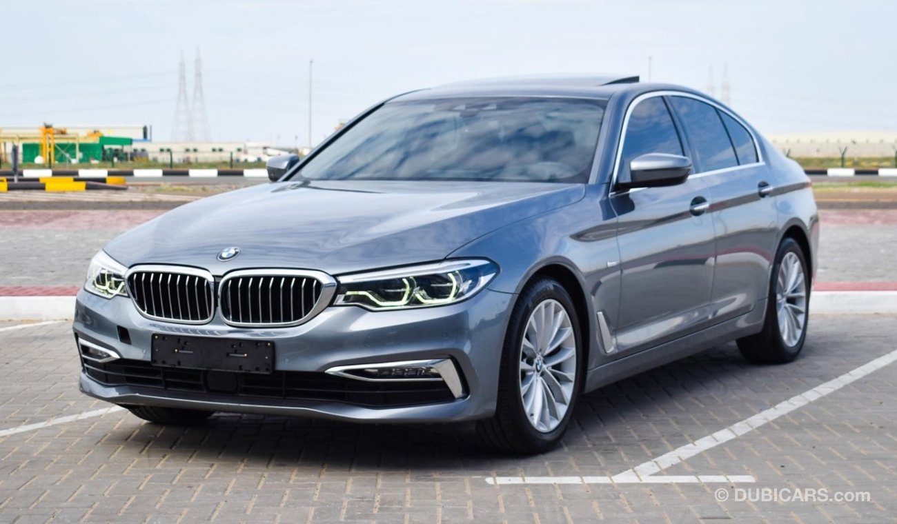 بي أم دبليو 520 d LUXURY LINE  DIESEL 2018 PERFECT CONDITION FREE ACCIDENT ORIGINAL PAINT