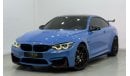 بي أم دبليو M4 Std 2018 BMW M4 Coupe, Warranty, Full BMW Service History, Carbon Fiber Package, GCC