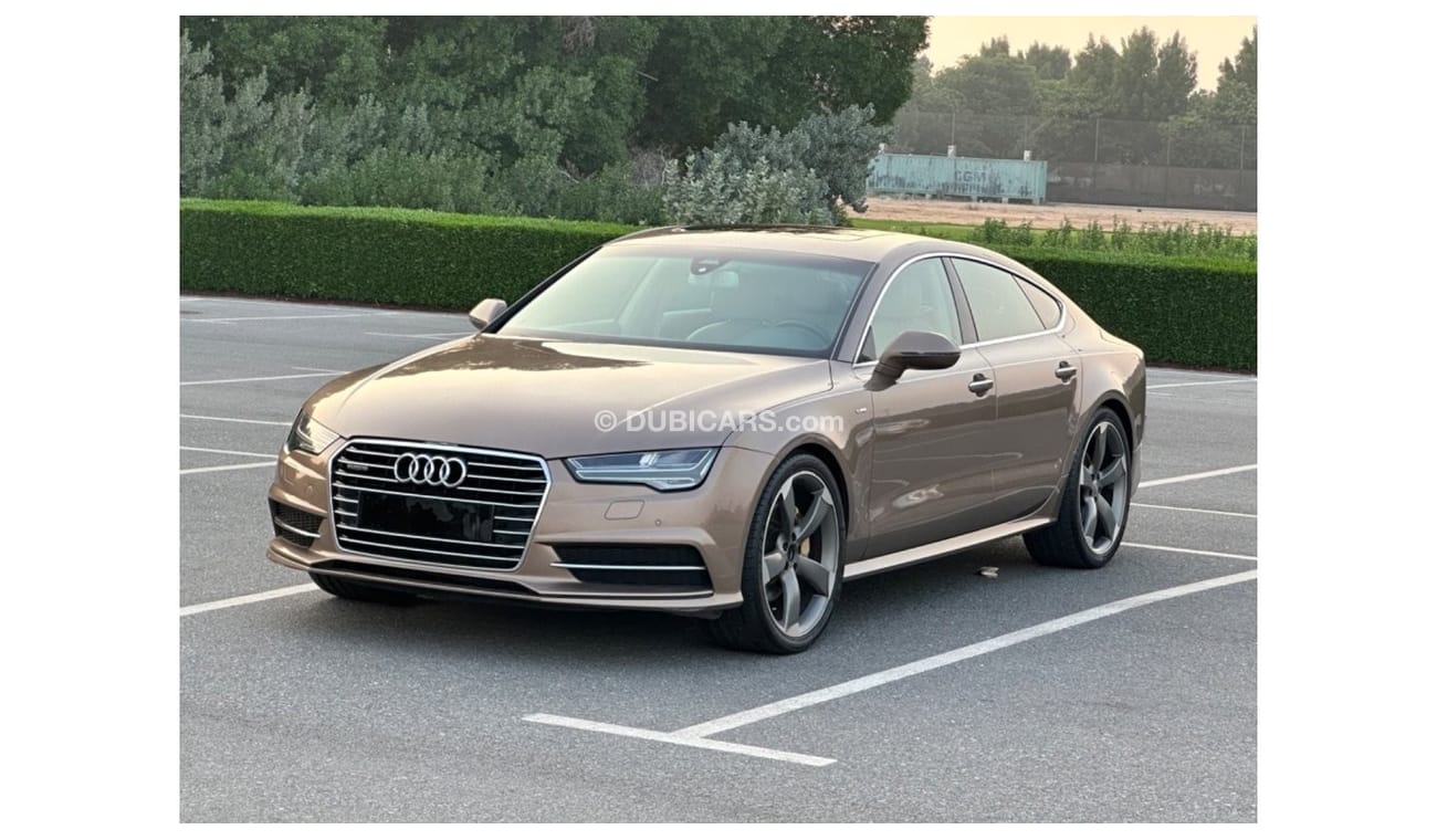 Audi A7 35 FSI quattro Exclusive MODEL 2015 GCC. AR PERFECT CONDITION FULL OPTION S LINE