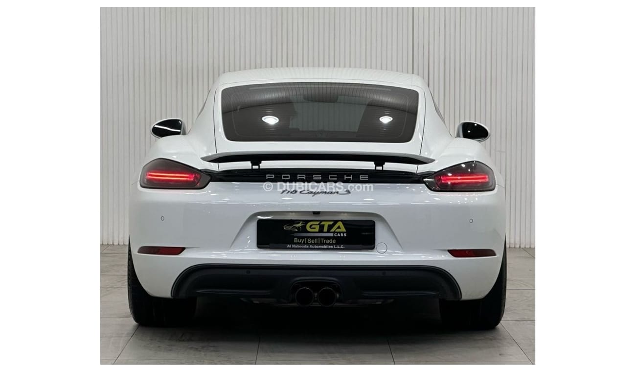 بورش كايمان 718 2018 Porsche 718 Cayman S, April 2025 Porsche Warranty, Full Porsche Service History, GCC