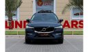 فولفو XC 60 Volvo XC60 B5 Momentum 2022 GCC under Agency Warranty and Service Contact with Flexible Down-Payment