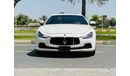 Maserati Ghibli Std MASERATI GHIBLI MODEL 2016 GCC SPACE FULL OPTION 2 KEYS