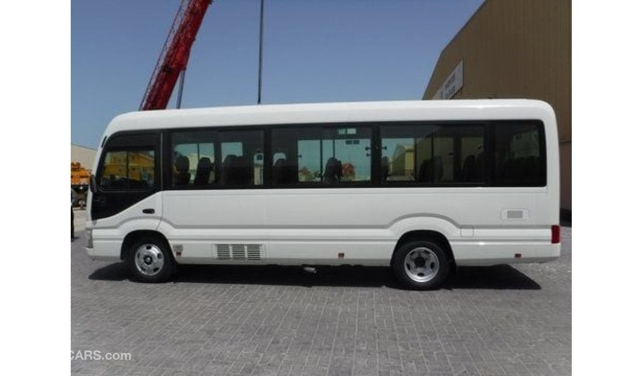 تويوتا كوستر 2024 Toyota Coaster 22-Seater High-Roof 2.8L 4-Cyl Diesel A/T RWD (with Coolbox & 3-Point Seatbelts)