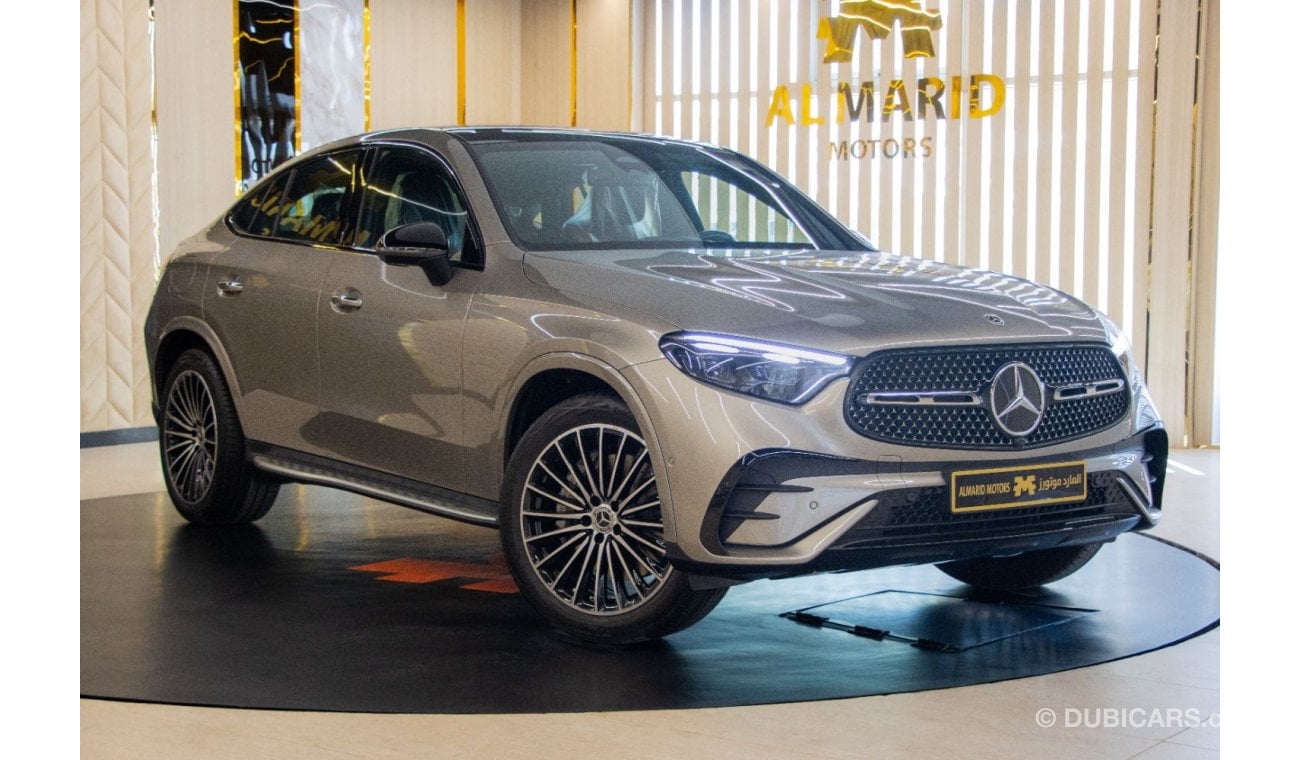 New Mercedes-Benz GLC 200 (FOR EXPORT) 2024 GLC 200 COUPE MOJAVE SILVER -  COGNAC 2024 for sale in Dubai - 675822