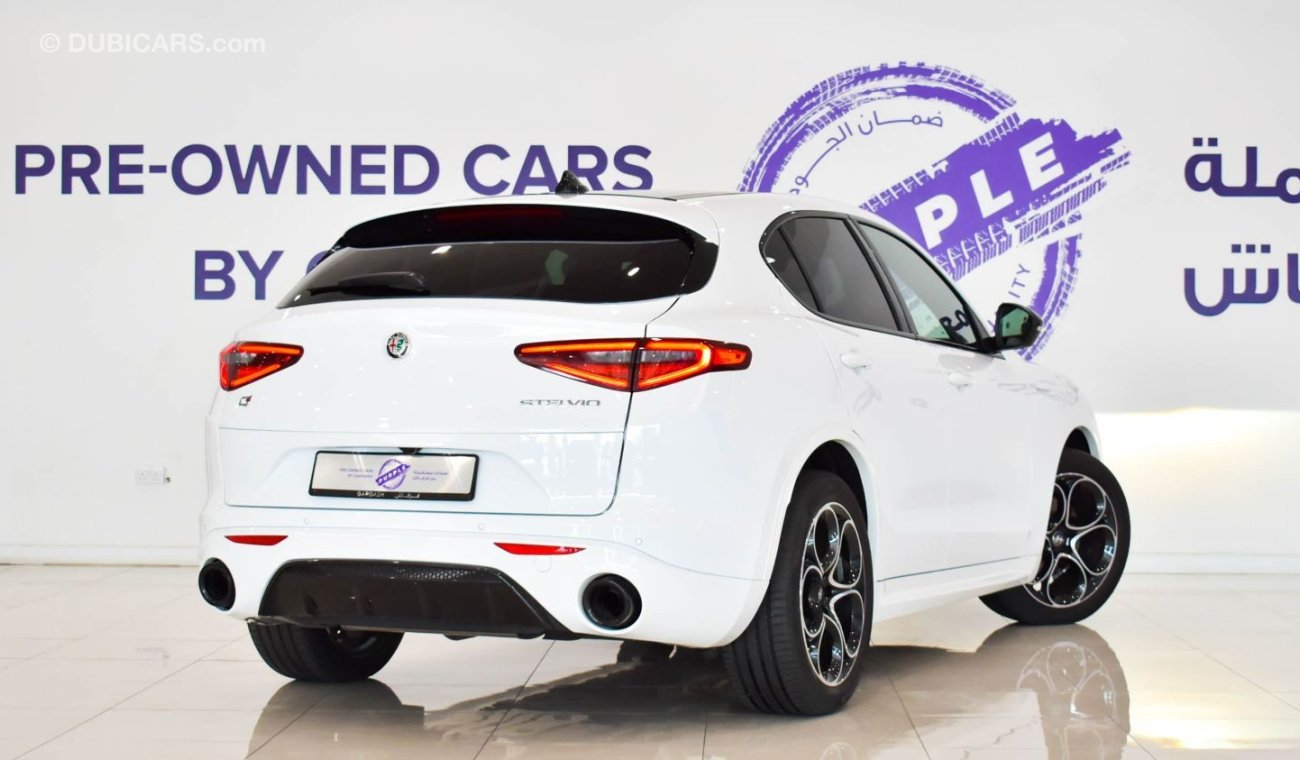 Alfa Romeo Stelvio VELOCE Q4 | 2.0L TURBO | WARRANTY | SERVICE CONTRACT