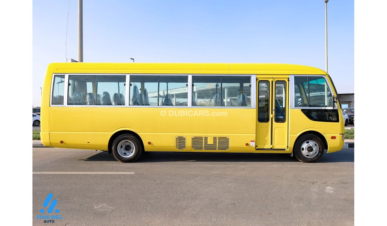 تويوتا كوستر Bus 26 Seater JL Wheelbase Euro 5 4 Cylinder with tubeless tires / book now!