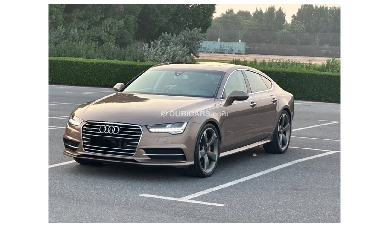 Audi A7 35 FSI quattro Exclusive MODEL 2015 GCC CAR PERFECT CONDITION INSIDE AND OUTSIDE FULL OPTION PANORAM