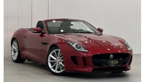 Jaguar F Type Std 2017 Jaguar F-Type Convertible, Warranty Full Jaguar Service History, Low Kms, GCC