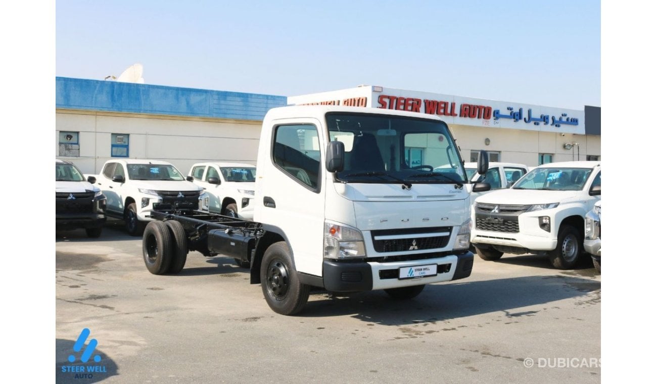 Mitsubishi Fuso Canter 2023 4.2L M/T 4x2 Diesel Cab Chassis | 100L Fuel Tank | POWER STEERING