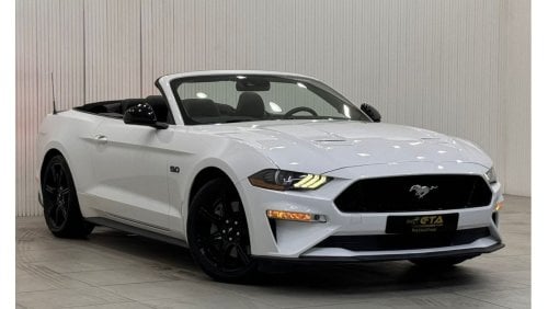 فورد موستانج 2019 Ford Mustang GT Convertible, 2027 Ford Warranty, Service Pack, Excellent Condition, GCC