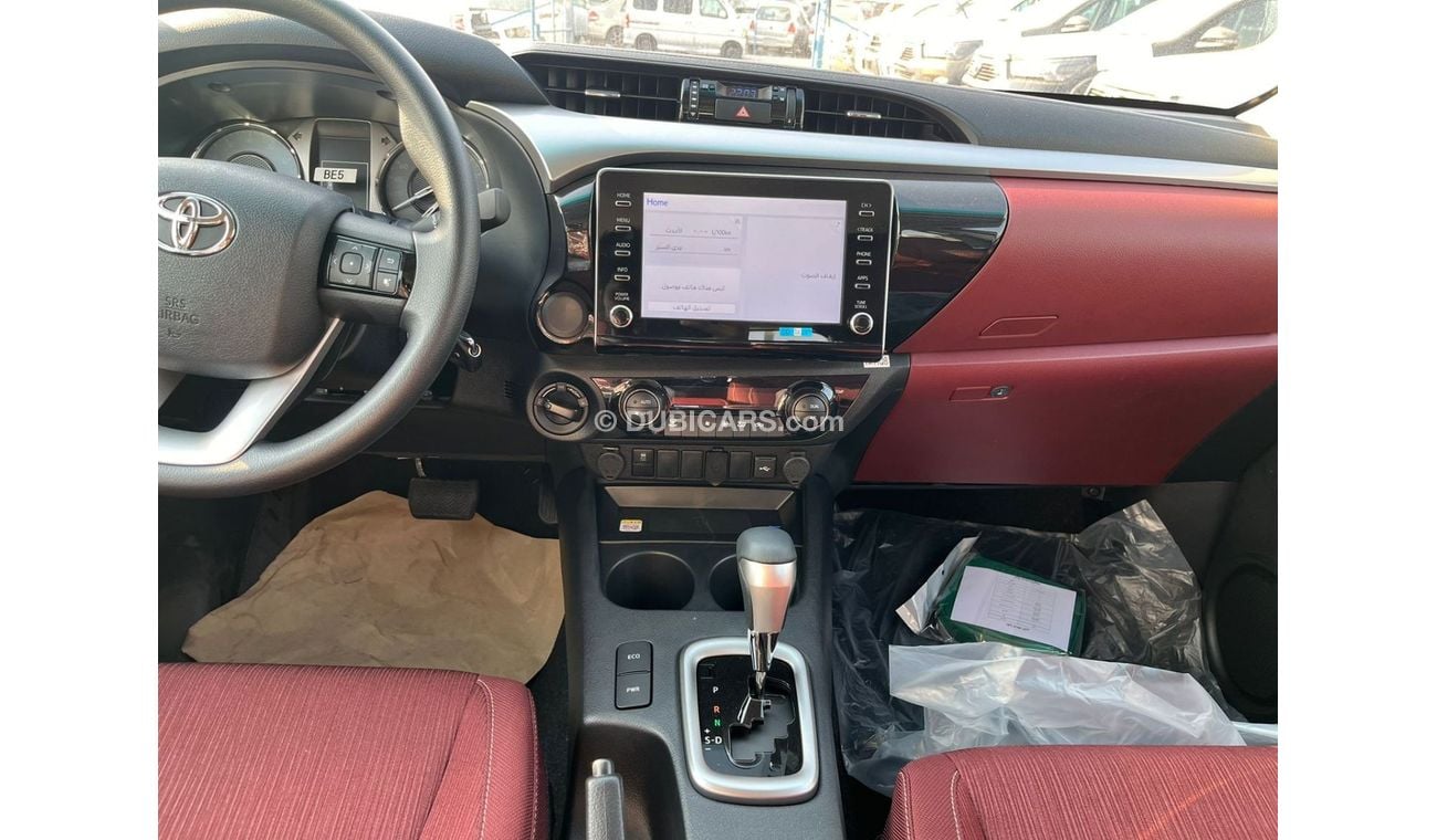 تويوتا هيلوكس TOYOTA HILUX 2.7 AT FULL OPTION WITHOUT PUSH START WHITE 2025