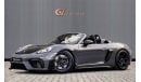 Porsche 718 Boxster Spyder RS - GCC Spec - With Warranty