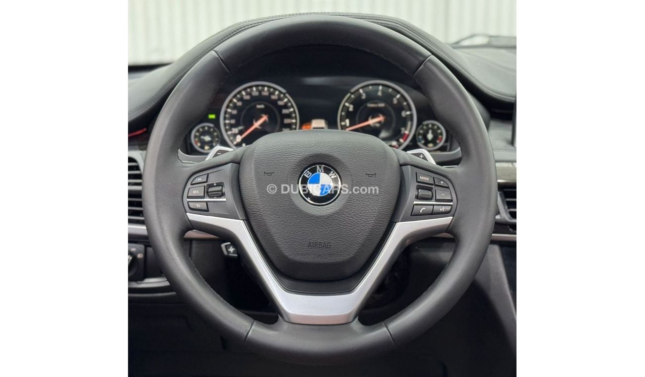 بي أم دبليو X6 35i Exclusive 3.0L 2016 BMW X6 xDrive35i, Service History, Low Kms, Excellent Condition, GCC