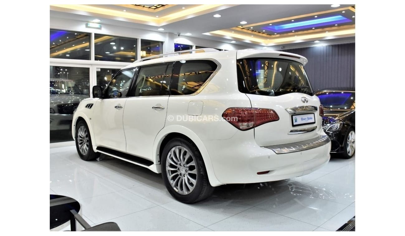 Infiniti QX80 EXCELLENT DEAL for our Infiniti QX80 ( 2015 Model ) in White Color GCC Specs