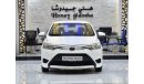 تويوتا يارس EXCELLENT DEAL for our Toyota Yaris ( 2015 Model ) in White Color GCC Specs