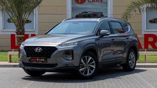 Hyundai Santa Fe GL Hyundai Santa Fe 2019 GCC under Warranty with Flexible Down-Payment/ Flood Free.