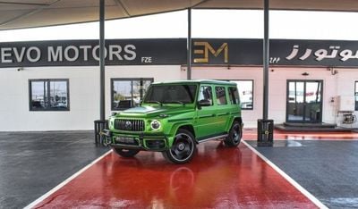 مرسيدس بنز G 63 AMG *مواصفات دول مجلس التعاون الخليجي* ضمان وخدمة لمدة 5 سنوات * باقة الليلة المزدوجة * باقة الشحن الكام