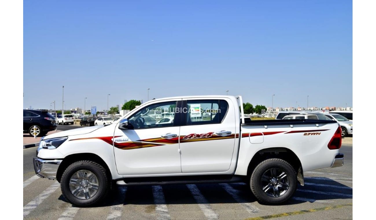 تويوتا هيلوكس 2025 TOYOTA HILUX DOUBLE CAB PICKUP GLXS-G 2.7L PETROL 4WD AUTOMATIC