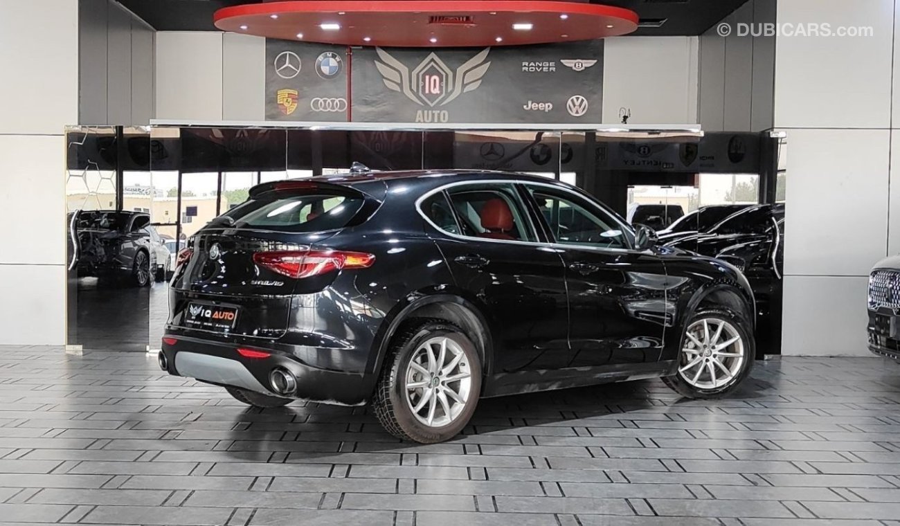 Alfa Romeo Stelvio Light Edition AED 1,200 AED | 2018 ALFA ROMEO STELVIO Q4 | UNDER WARRANTY | FSH | GCC | 2L TURBO AWD