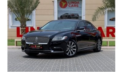 لينكولن كونتيننتال Lincoln Continental Premier 2019 GCC under Agency Warranty with Flexible Down-Payment/ Flood Free.