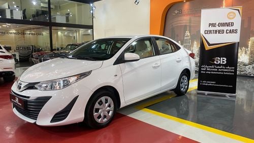 Toyota Yaris AED 782 EMi @ 0% DP | GCC | Under Warranty | Certified Pre-owned |