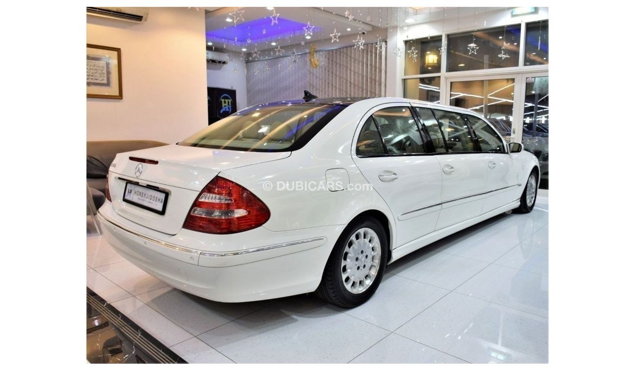 Mercedes-Benz E 320 EXCELLENT DEAL for our Mercedes Benz E320 ELEGANCE ( LIMOUSINE ) 2003 Model!! in White Color! GCC Sp