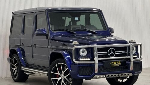 مرسيدس بنز G 63 AMG 2017 Mercedes-Benz G63 AMG, 1 Year Warranty, GARGASH Full Service History, GCC