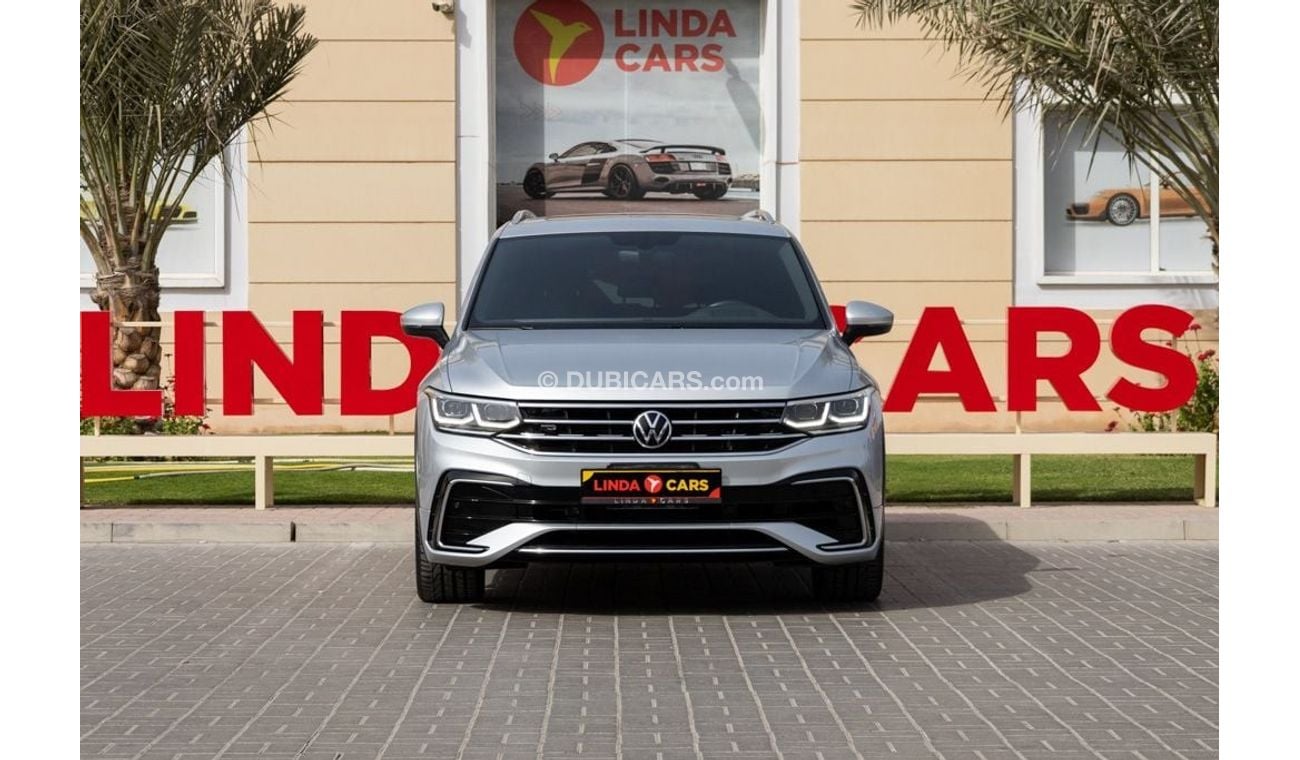 فولكس واجن تيجوان R-Line 2.0L Volkswagen Tiguan R-Line 2022 GCC under Agency Warranty with Flexible Down-Payment.