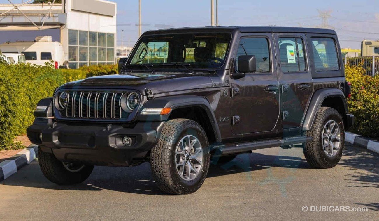 Jeep Wrangler Unlimited Sport Plus , 2024 GCC , 0Km , With 5 Years Warranty & 3 Years Service @Official Dealer