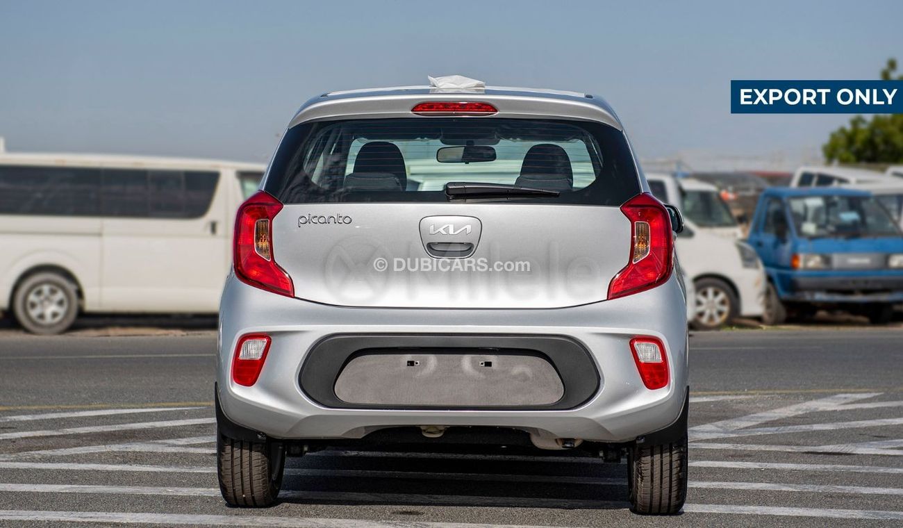 Kia Picanto 1.2L PETROL - SPARKLING SILVER: SMART KEY, DRL, HALOGEN LAMPS, POWER WINDOWS (EXPORT ONLY)