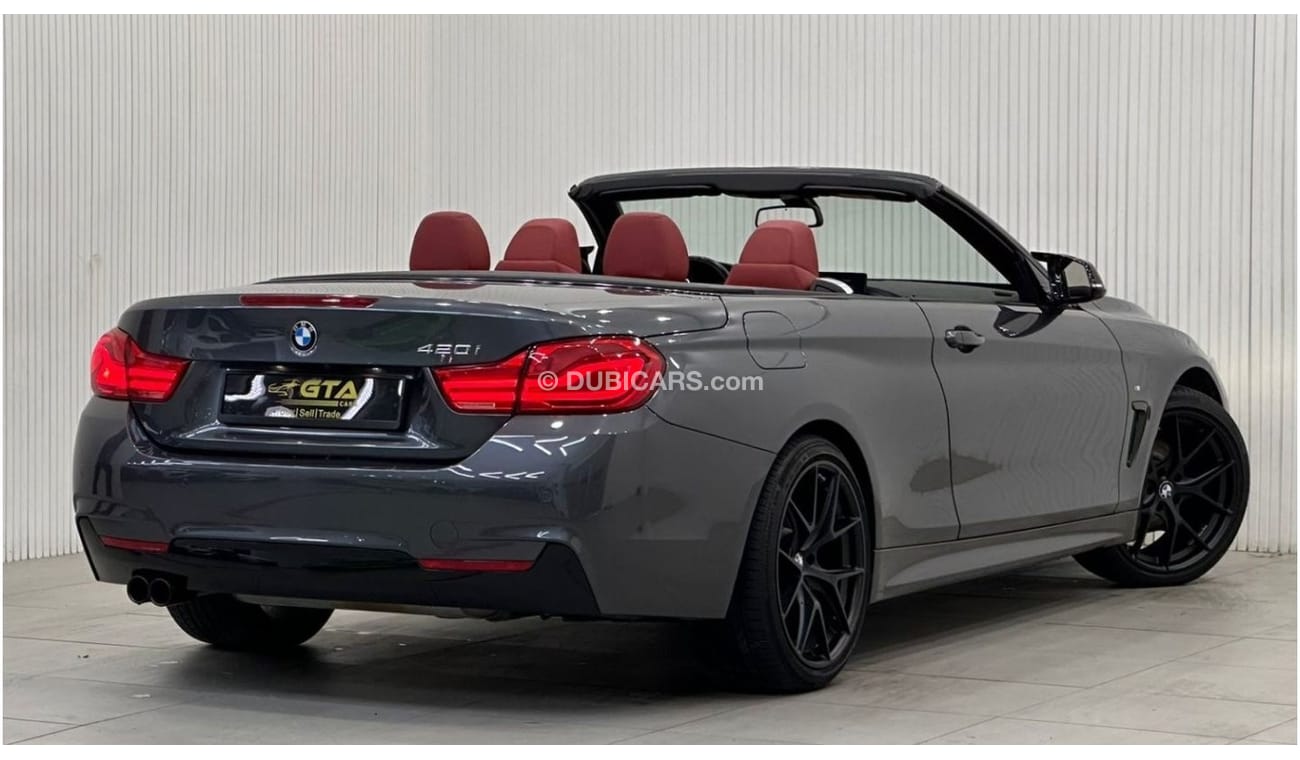 بي أم دبليو 420i M سبورت 2018 BMW 420i M-Kit Convertible, Warranty, Service History, Low Kms, GCC