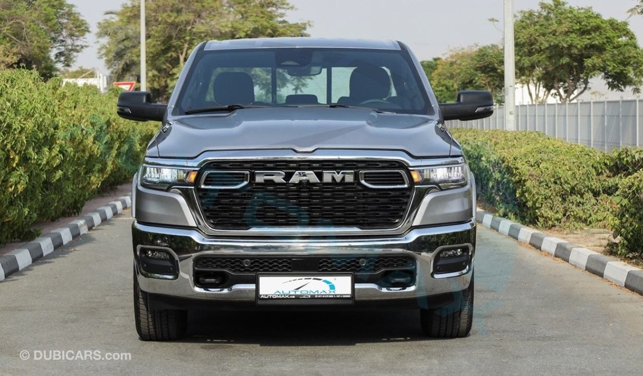 رام 1500 BIG HORN Crew Cab SST 3.0TT Hurricane , 2025 GCC , 0Km , 3 Years or 60K Km Warranty @Official Dealer