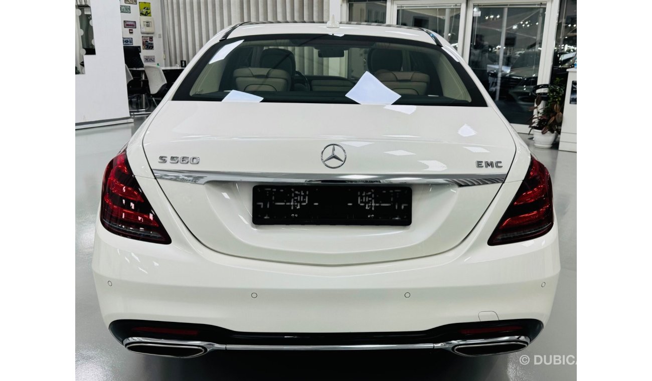 Mercedes-Benz S 560 Exclusive Edition GCC .. FSH .. Low Milegea .. Perfect Condition