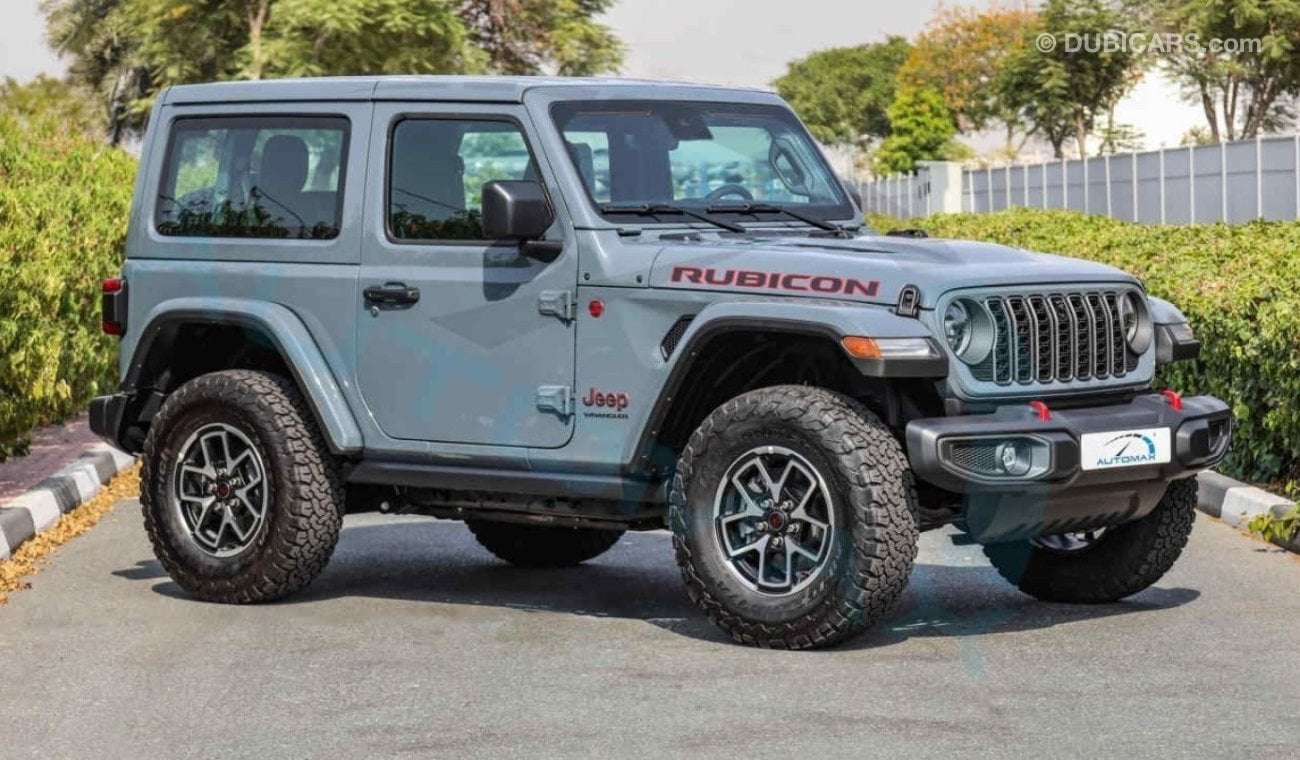 جيب رانجلر Rubicon V6 3.6L 4X4 , 2024 GCC , 0Km , With 3 Years or 60K Km Warranty @Official Dealer